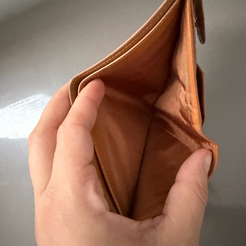 Celine Brown and Tan Wallet - Picture 5 of 12